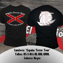 Camiseta "España Terror Tour"