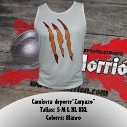 Camiseta deporte "Zarpazo"