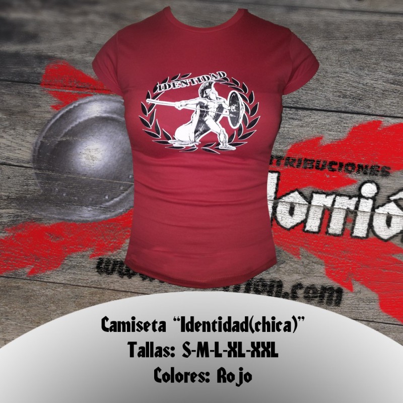 Camiseta "Identidad" (chica) Camiseta "Identidad" (chica)