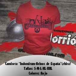 Camiseta chica "Indomitum-Reinos de España"