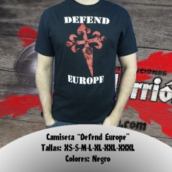 Camiseta "Defend Europe"