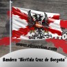Bandera " Bicéfala - Cruz de borgoña "