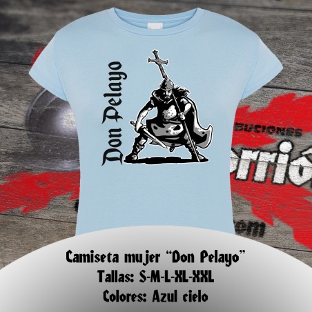 Camiseta mujer - " Don Pelayo "