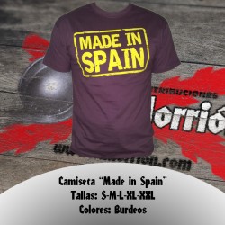 Camiseta "Made in Spain"
