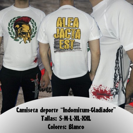 Camiseta deporte " Indomitum - Gladiador "