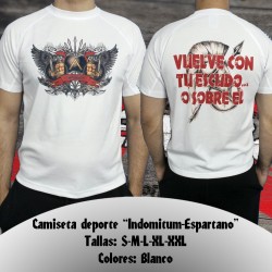 Camiseta deporte " Indomitum-Espartano "