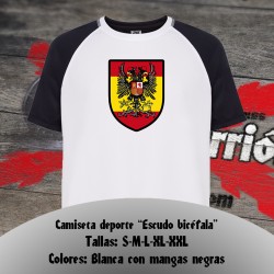 Camiseta deporte: Escudo Águila Bicéfala