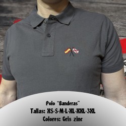 Polo bordado "Banderas"
