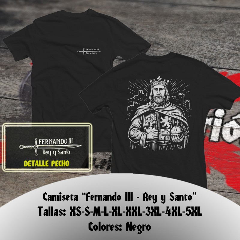 Camiseta "Fernando III - Rey y Santo"