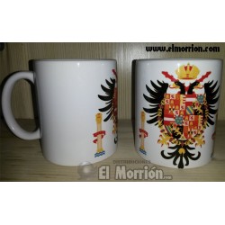 Taza " Escudo armas Carlos I de España "