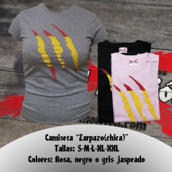 Camiseta "Zarpazo" (chica)