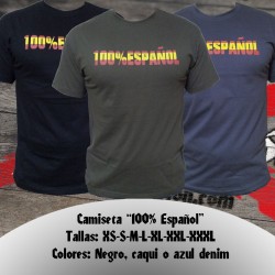 Camiseta "100% Español"