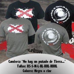 Camiseta "No hay un puñado de tierra..."