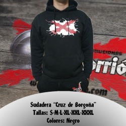 Sudadera Cruz de Borgoña