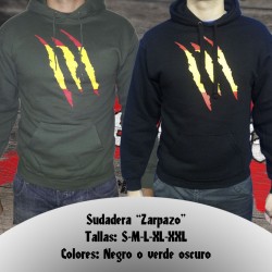 Sudadera capucha "Zarpazo"