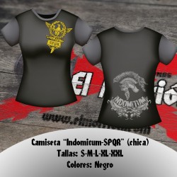 Camiseta " Indomitum - SPQR " (chica)