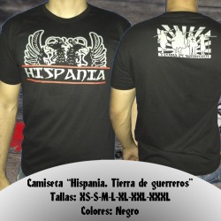 Camiseta " Hispania. Tierra de Guerreros"