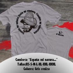 Camiseta "España mi natura "