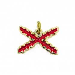 Colgante Aspa de Borgoña