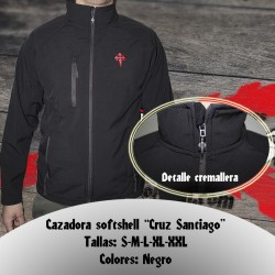 Cazadora softshell Cruz de Santiago