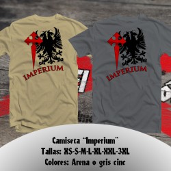 Camiseta Imperium Cruz de Santiago Águila Bicéfala