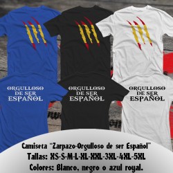 Camiseta Orgulloso de ser Español