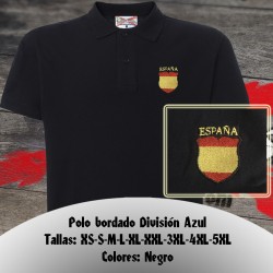 Polo bordado División Azul