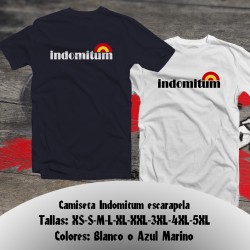 camiseta indomitum escarapela diana españa bandera