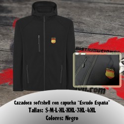 Cazadora softshell Escudo España División Azul